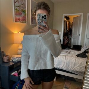 H&M Off the Shoulder Sweater